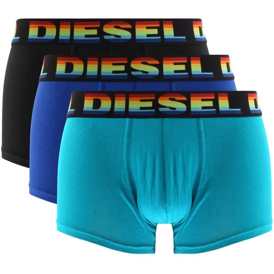 Alternative Image for ProductDiesel Underwear Damien 3 Pack Trunks Blue1